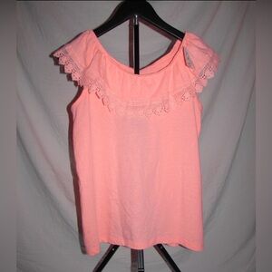 The Children's Place Coral Lace Accent Blouse